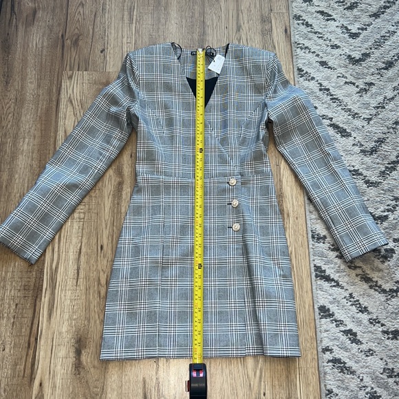 NEW! Zara Plaid Blazer Dress - Picture 10 of 13